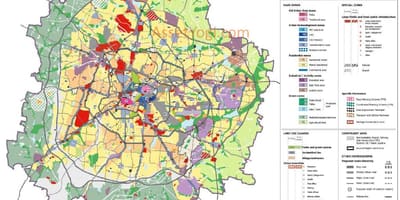 Földhasználati térkép Bangalore