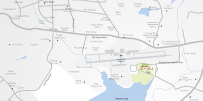 Bellandur térkép Bangalore