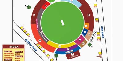 Bangalore chinnaswamy stadion térkép